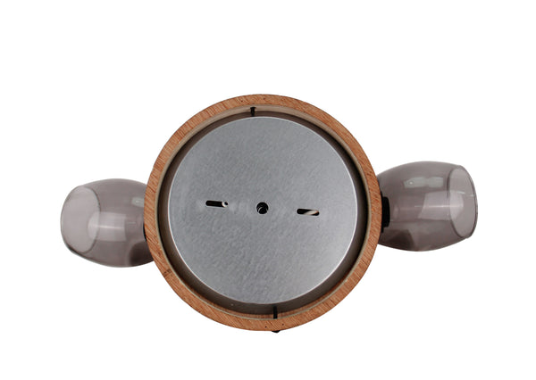 Chericoni Sylvie plafondspot – 2-lamps – E14 – Brons – Glas