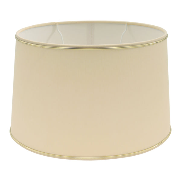 Diverse lampenkap Ovaal Chintz met gouden rand, voor E27 - voor tafellamp