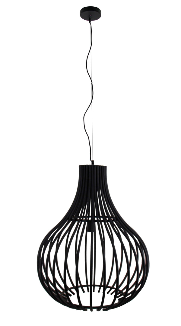 Verschiedene Blickwinkel der Various Cipolle Hängelampe Ø60 cm – Offenes Design