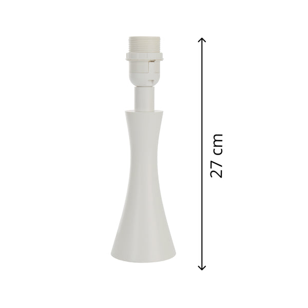 Diverse lampenvoet Diabola - Wit - 27 cm of 34 cm - Hout - Scandinavisch design