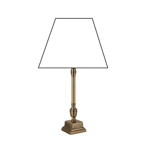 Lampenfuß Messing Matt – edles, warmes Design aus stabilem Metall.