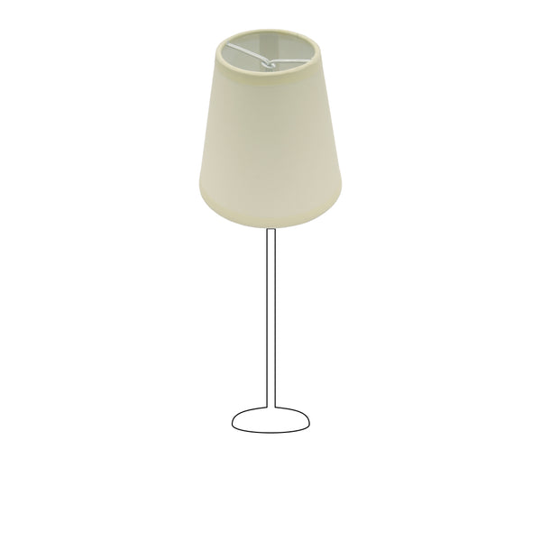 Various Aufstecker Lampenschirm – Ø 11 cm | Creme & Beige | Chintz, Struktur oder Goldkante