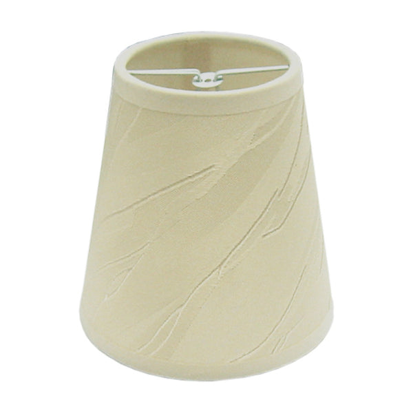 Various Aufstecker Lampenschirm – Ø 11 cm | Creme & Beige | Chintz, Struktur oder Goldkante