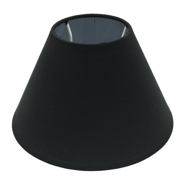 Various bovenlampenkap – Ø20 cm - Zwart - E27
