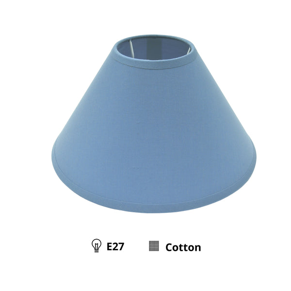 Various Lampenschirm Dach – Cotton - Blau - Ø25 cm