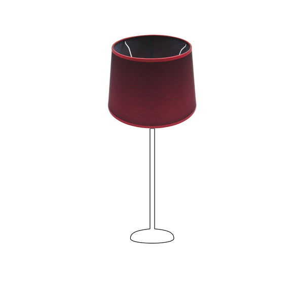 Various lampenkap Drum Rond - Kera – Ø22 – Rood