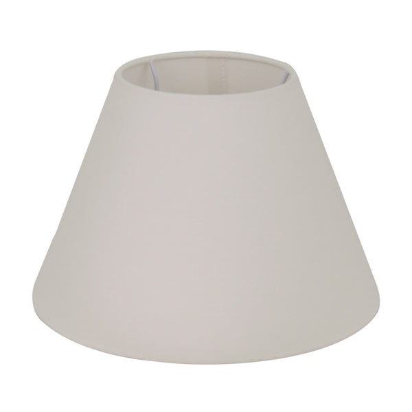 Diverse lampenkap boven rond – crème - Ø25 cm - Chintz