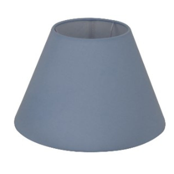 Diverse lampenkap boven rond – lichtblauw - Ø25 cm - Chintz