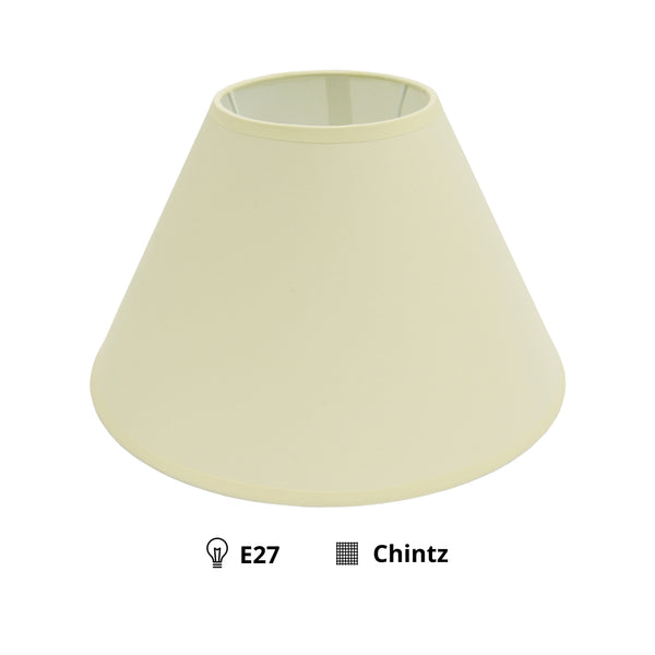 Various Lampenschirm Top rund – Chintz - Creme – Ø 30, 35 oder 40 cm