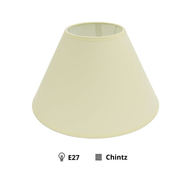 Various Lampenschirm Top rund – Chintz - Creme – Ø 30, 35 oder 40 cm