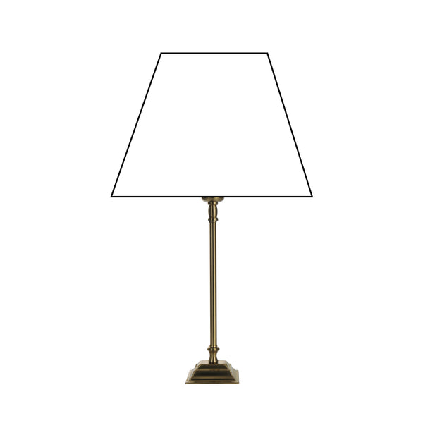 Verschillende lampenvoeten - metaal (39 cm) in messing - tijdloos design