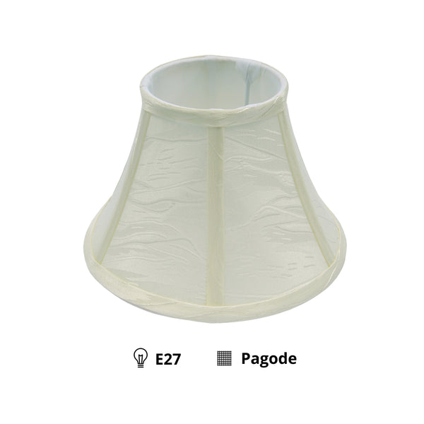 Diverse lampenkap Top - Pagode - Crème - Ø20 of Ø35 cm - Elegantie voor uw huis