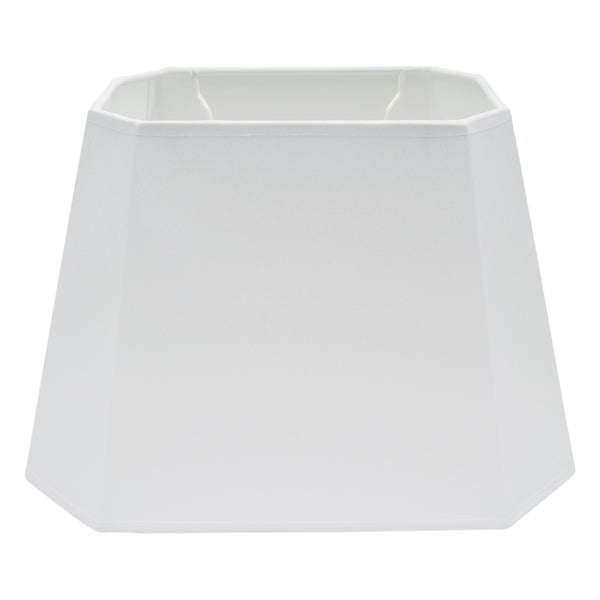 Various Conica achthoekige lampenkappen – Chintz wit & beige