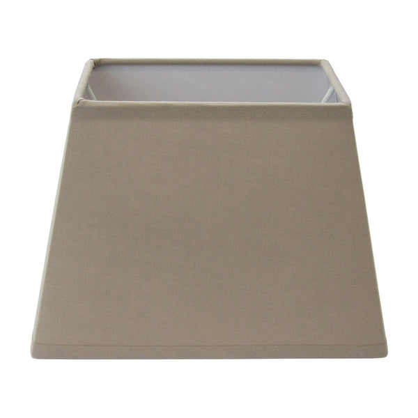 Various Conica Rechthoekige Lampenkap Ø20 & Ø27 cm – Lichtbruin of Crème