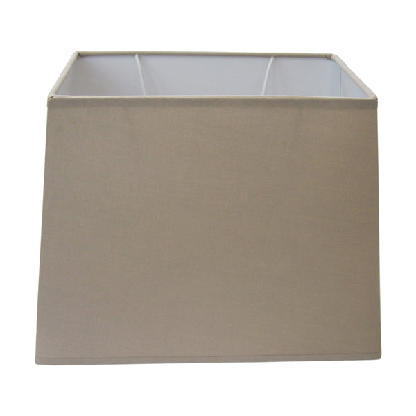 Various Conica Rechthoekige Lampenkap Ø20 & Ø27 cm – Lichtbruin of Crème