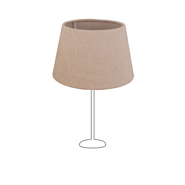 Various Lampenschirm Drum Rund – Dunkel grau - Wooly - Ø20 oder 30 cm