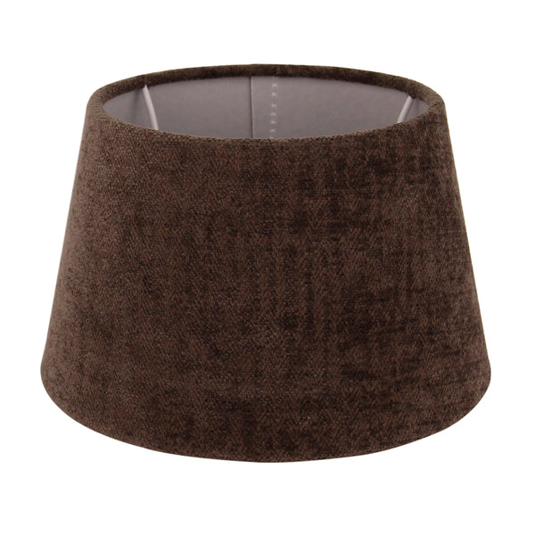 Various Lampenschirm Drum Rund – Dunkel grau - Wooly - Ø20 oder 30 cm