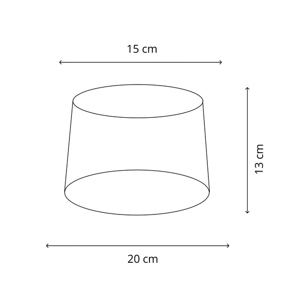 Diverse Chintz lampenkappen in zwart, crème en groen – 20 of 25 cm