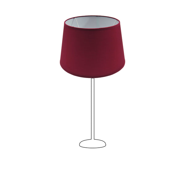 Diverse ronde lampenkappen - Rood - 25, 30 of 35 cm