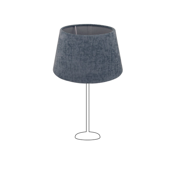 Various Lampenschirm Drum Rund – Dunkel grau - Wooly - Ø20 oder 30 cm