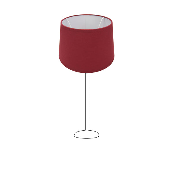 Diverse ronde lampenkappen - Rood - 25, 30 of 35 cm