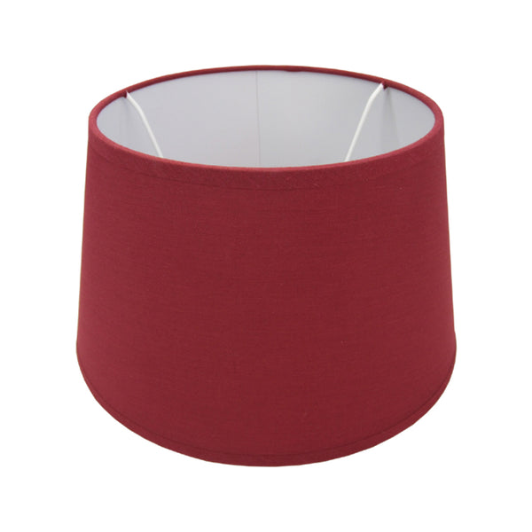 Diverse ronde lampenkappen - Rood - 25, 30 of 35 cm