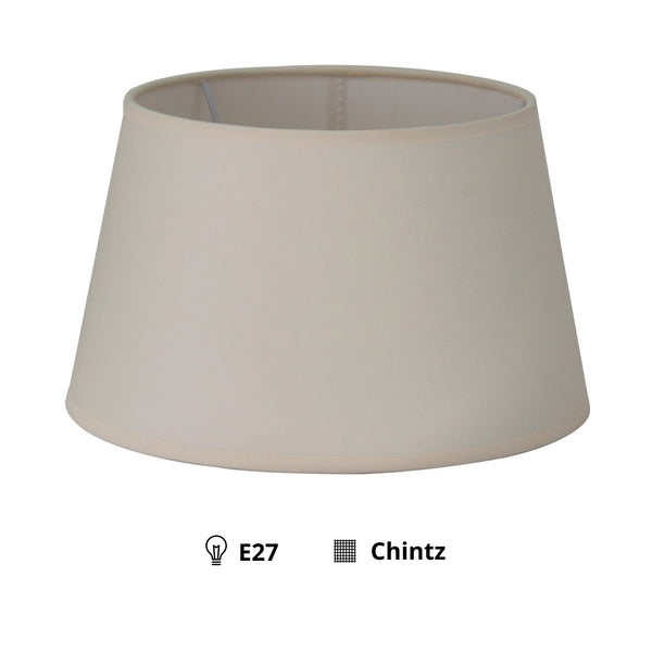 Diverse Chintz lampenkappen in zwart, crème en groen – 20 of 25 cm