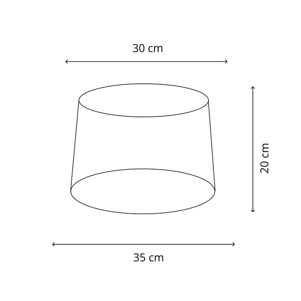 Verschillende stijlvolle trommelvormige lampenkappen - Stijlvolle verlichting in linnen en katoen
