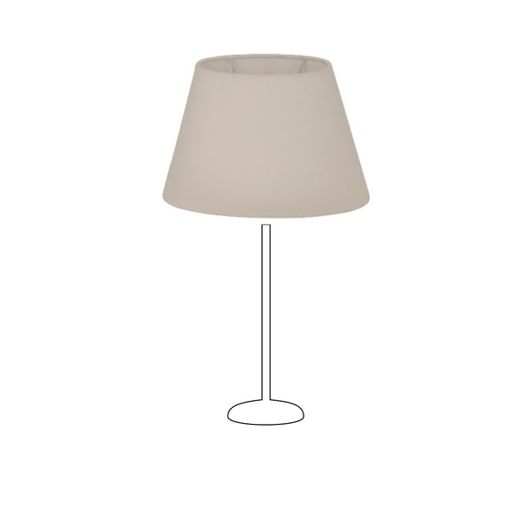 Various Lampenschirm Oval - Creme - Ø24 oder Ø30 cm - Chintz