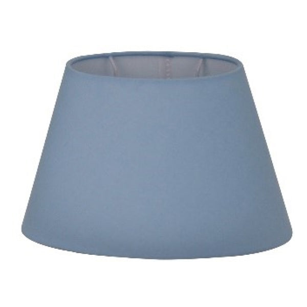 Diverse lampenkap ovaal - lichtblauw - Ø24 of Ø30 cm - Chintz