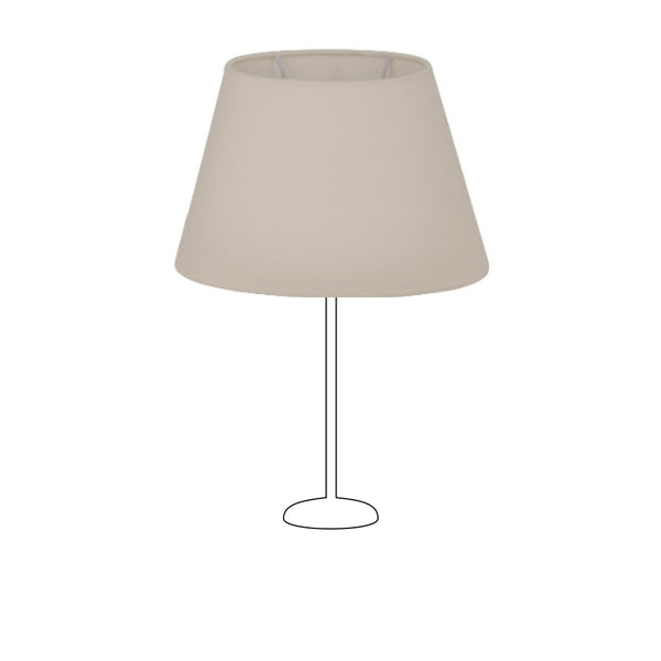 Various Lampenschirm Oval - Creme - Ø24 oder Ø30 cm - Chintz