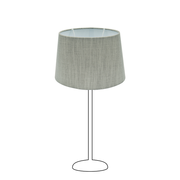 Diverse E27 lampenkappen ovaal wildzijde - Stoffen lampenkappen voor tafellamp of bedlamp