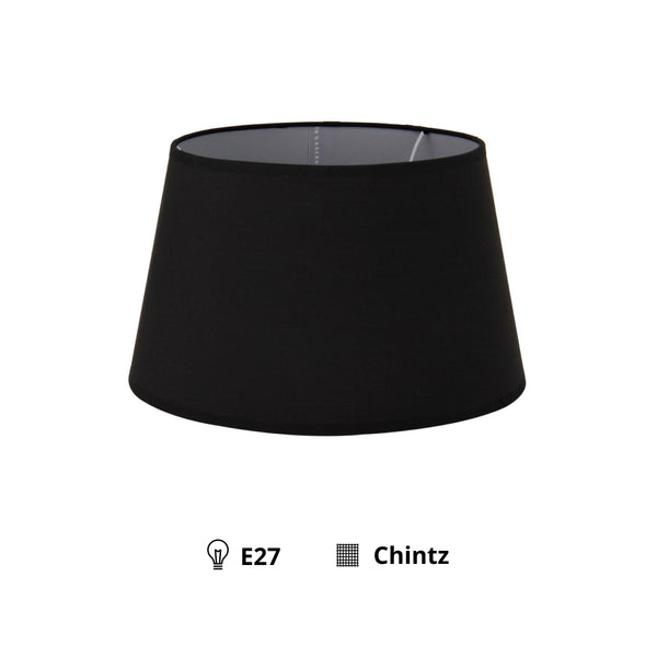 Diverse Chintz lampenkappen in zwart, crème en groen – 20 of 25 cm