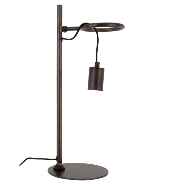 Detailaufnahme der Glas-Kugel und schwarzen Metallbasis