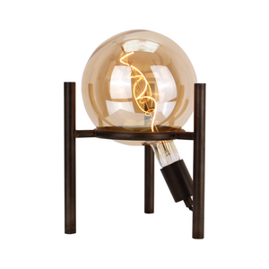 Die Chericoni Anello Tischlampe, Ø30 cm, 1-flammig, in elegantem Schwarz, bietet stilvolle Akzente auf Sideboard, Nachttisch oder Schreibtisch. Mit E27-Fassung individuell bestückbar.