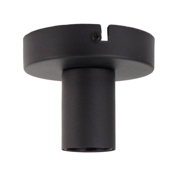 Moderne Chericoni Basic Deckenleuchte, 1-flammig, schwarz, Ø12 cm, E27, stilvolle Innenbeleuchtung.