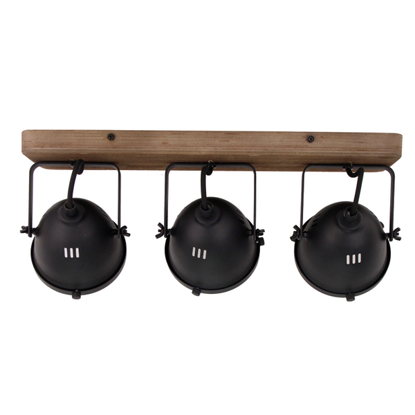 Minimalistischer Chericoni Bella Deckenstrahler, Ø12 cm, 3-flammig, Schwarz, perfekt für gezielte Lichtakzente in Wohnräumen.