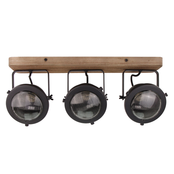 Chericoni Bella Deckenstrahler, Ø12 cm, 3-flammig, Schwarz, bietet punktuelle Beleuchtung für Räume mit modernem Design.