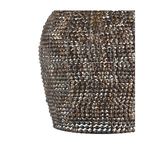 Elegante schwarze Chericoni Bilancia Hängelampe, Ø32 cm, 1-flammig, aus robustem Eisen und Metall.