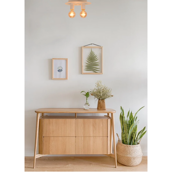 Chericoni Colorato plafondlamp - 2-lamps - E27 - Buiskleur individueel selecteerbaar