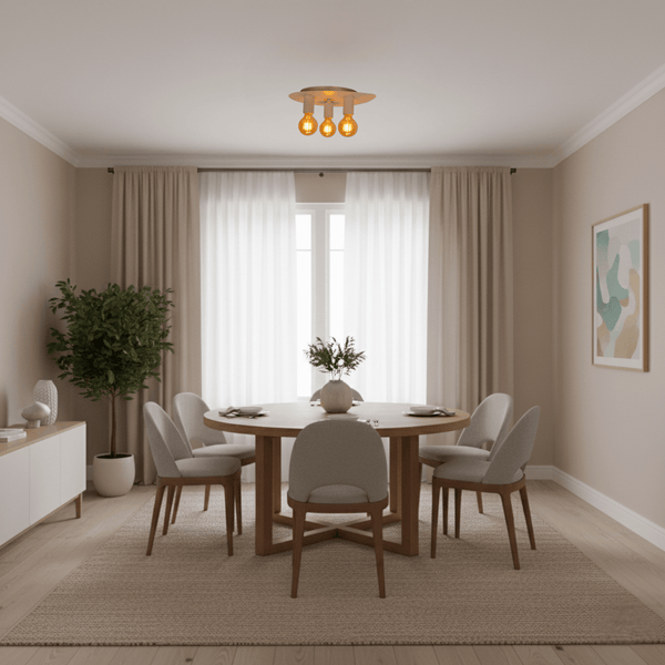 Chericoni Colorato plafondlamp - 3-lamps - E27 - Buiskleur individueel selecteerbaar