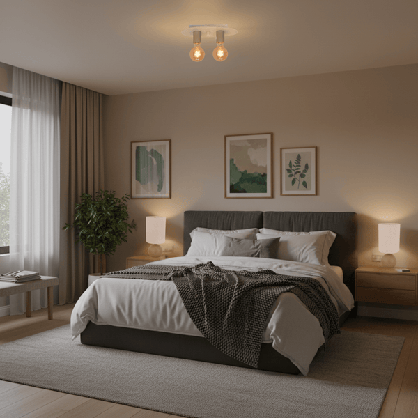 Chericoni Colorato plafondlamp - 2-lamps - E27 - Buiskleur individueel selecteerbaar