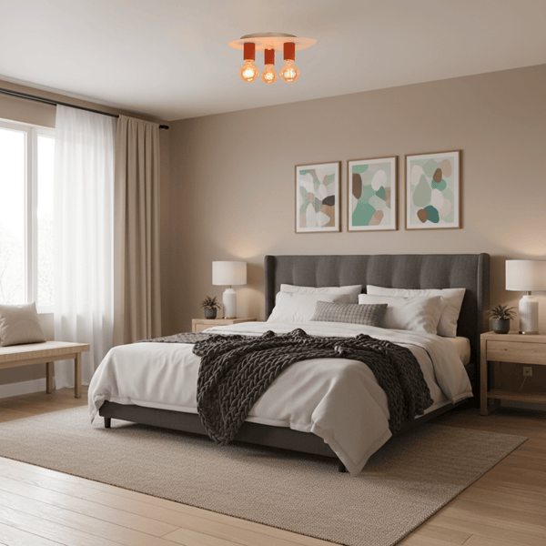 Chericoni Colorato plafondlamp - 3-lamps - E27 - Buiskleur individueel selecteerbaar