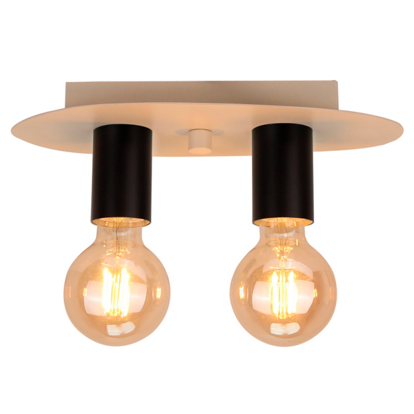 Chericoni Colorato plafondlamp - 2-lamps - E27 - Buiskleur individueel selecteerbaar