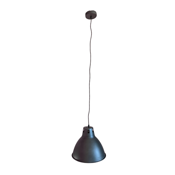 Chericoni Cucina hanglamp - 30 cm - 1 lamp - grijs - gebrand staal