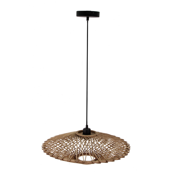 Chericoni Nature Capello Hängelampe, Ø50 cm, 1-flammig, E27, dezentes Naturdesign für gemütliche Räume.
