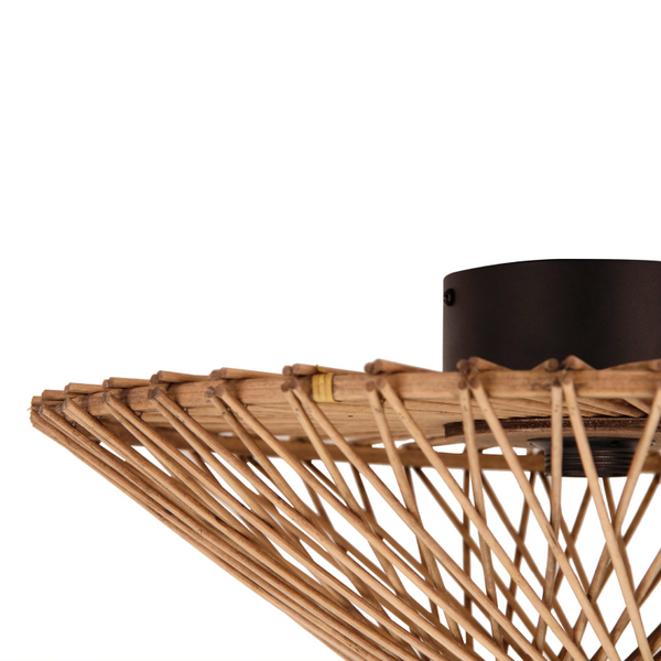 Moderne Naturleuchte Capello von Chericoni – Ø50 cm