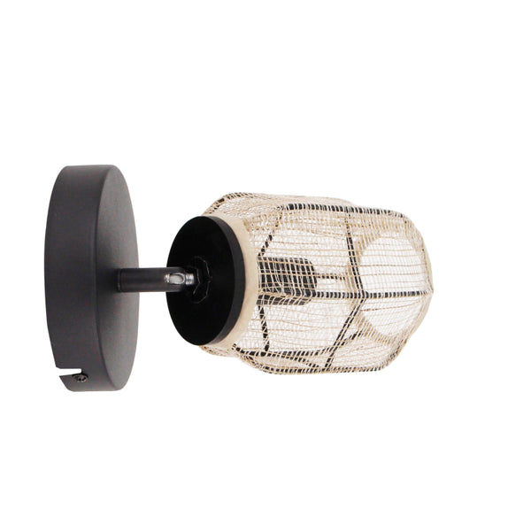 Stilvolle Schwarz lackierte Tavola Deckenlampe im Schlafzimmer