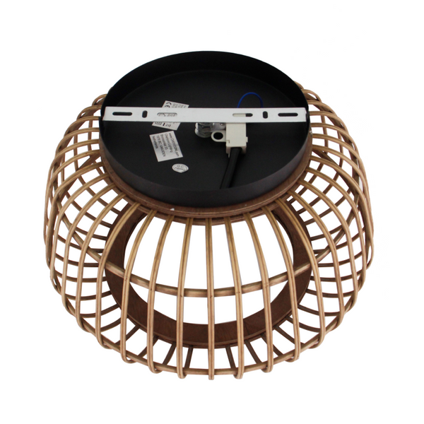 FSC-Bambus Hängelampe im skandinavischen Stil