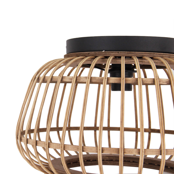 Moderne Pendelleuchte Nature Trapeze für Wohnzimmer